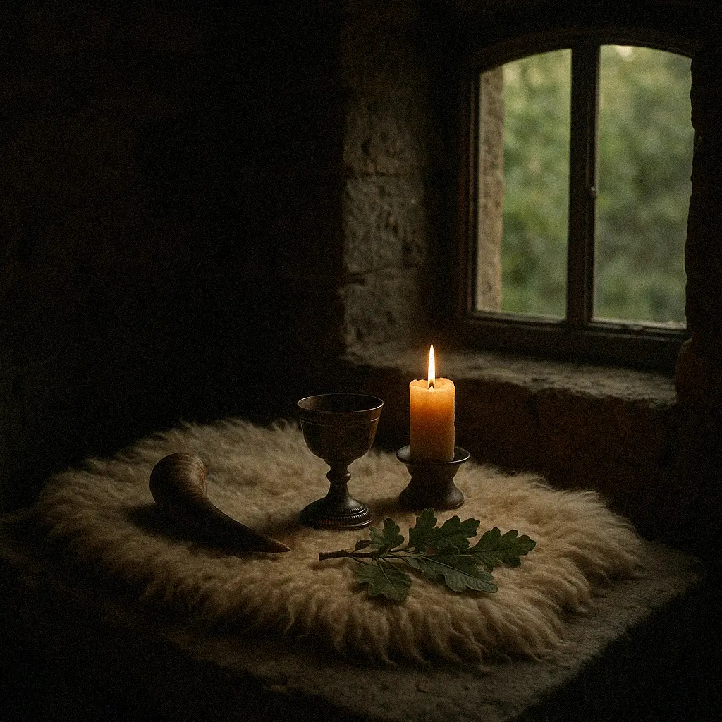 Piel natural de oveja.