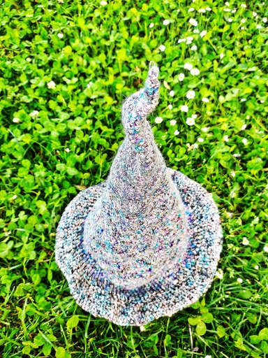 [Duendes de todos los reinos se juntaron para decidir quienes serían los duendes sabios de cada comunidad, estos duendes llevaban gorritos en punta hechos de lanas grises con brillos dorados, simbolizando el pensamiento imparcial de sus brillantes ideas para así así crear un mundo mejor 🌟💚🧝] Gorrito Sabio 